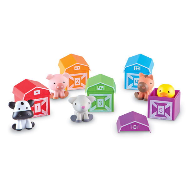 [อายุ 18เดือน+] ฟาร์มสัตว์น่ารู้ เรียนรู้สีสันและการนับจำนวน (Peakaboo Learning Farm) [Learning Resources] - Image 2