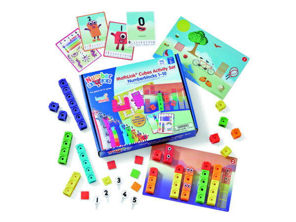 [อายุ 3+] ชุดกิจกรรมลูกบาศก์นัมเบอร์บล็อก 1-10 (Numberblocks Mathlink Cubes : 1-10 Activity Set) [Hand2Mind] - Image 4