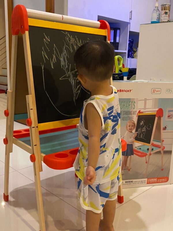 กระดานกิจกรรม 2 รูปแบบ (Double-plate Easel) [Top Bright] - Image 8