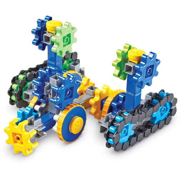 [อายุ 5+] เฟืองจักรกล นักประดิษฐ์น้อยพิชิตกลไก (Treadmobiles : Gears Gears Gears) [Learning Resources] - Image 3
