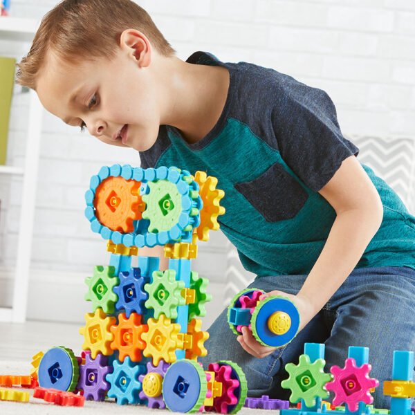 [อายุ 4+] ชุดเกียร์ที่ใหญ่และใหญ่มาก (Gears Gears Gears : Mega Makers) [Learning Resources] - Image 4