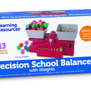 [อายุ 8+] ตาชั่งมหัศจรรย์พร้อมตุ้มน้ำหนัก (Precision Balance with Weights) [Learning Resources]