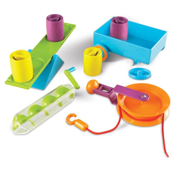 [อายุ 5+] ชุดการทดลองเครื่องยนต์แสนกล ส่งเสริมทักษะ STEM (Simple Machines Activity Set) [Learning Resources] - Image 4