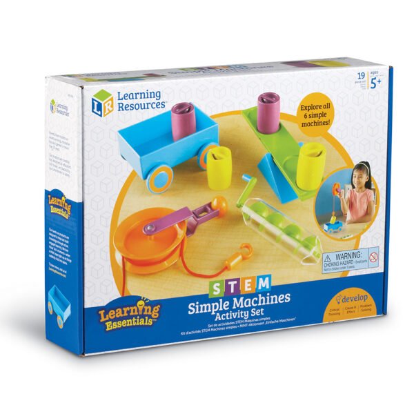 [อายุ 5+] ชุดการทดลองเครื่องยนต์แสนกล ส่งเสริมทักษะ STEM (Simple Machines Activity Set) [Learning Resources] - Image 2