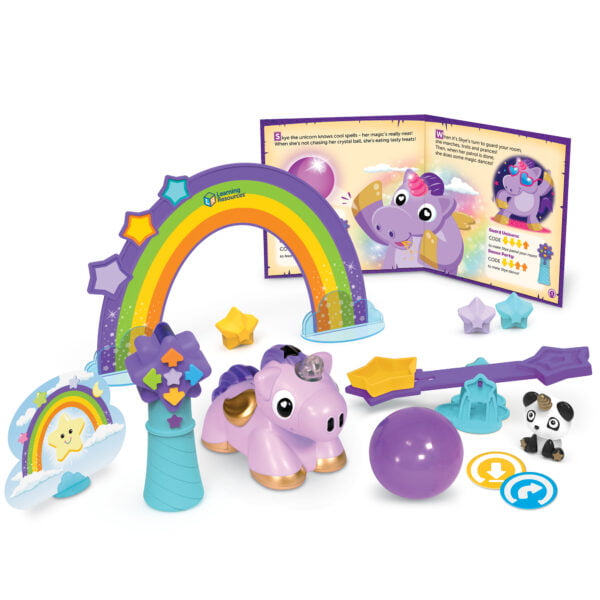 [อายุ 4+] ชุดเรียนรู้โค้ดดิ้งม้าน้อยยูนิคอร์น (Coding Critters : MagiCoders Skye) [Learning Resources] - Image 3