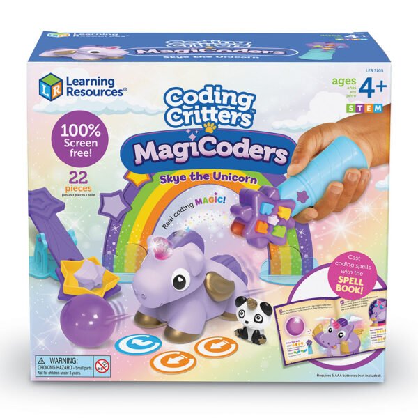 [อายุ 4+] ชุดเรียนรู้โค้ดดิ้งม้าน้อยยูนิคอร์น (Coding Critters : MagiCoders Skye) [Learning Resources]
