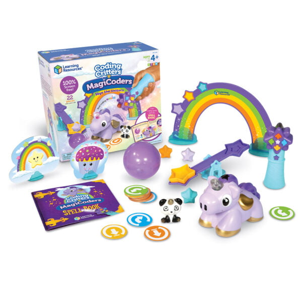 [อายุ 4+] ชุดเรียนรู้โค้ดดิ้งม้าน้อยยูนิคอร์น (Coding Critters : MagiCoders Skye) [Learning Resources] - Image 2