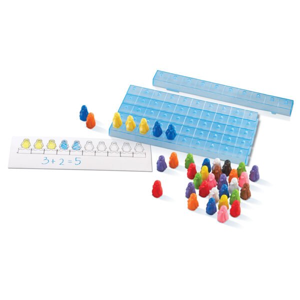 [อายุ 5+] เพนกวินน้อยบนลานน้ำแข็ง เรียนรู้คณิตศาสตร์ (Penguins On Ice : Math Activity Set) [Learning Resources] - Image 2