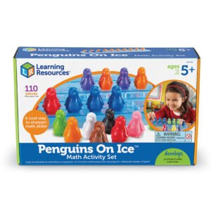 [อายุ 5+] เพนกวินน้อยบนลานน้ำแข็ง เรียนรู้คณิตศาสตร์ (Penguins On Ice : Math Activity Set) [Learning Resources]
