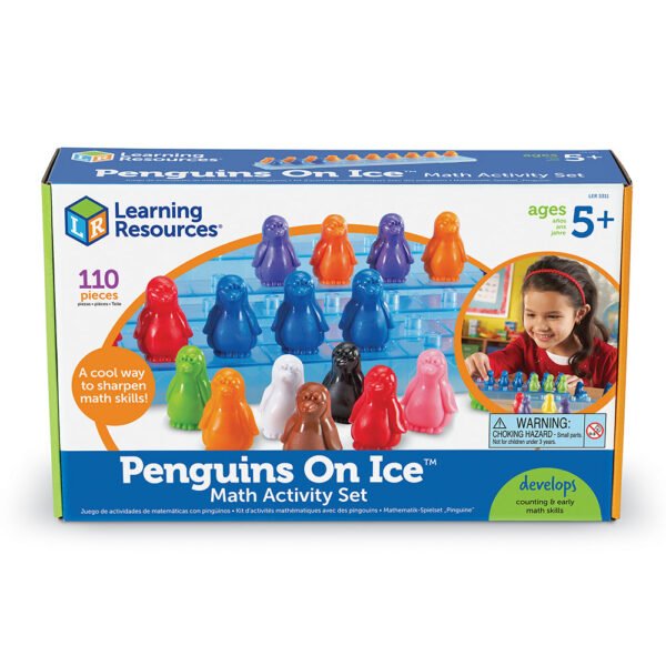 [อายุ 5+] เพนกวินน้อยบนลานน้ำแข็ง เรียนรู้คณิตศาสตร์ (Penguins On Ice : Math Activity Set) [Learning Resources]
