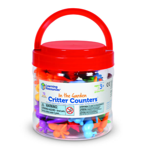 [อายุ 3+] ชุดตัวนับจำนวนสัตว์ในสวน (In the Garden Critter Counters) [Learning Resources] - Image 3