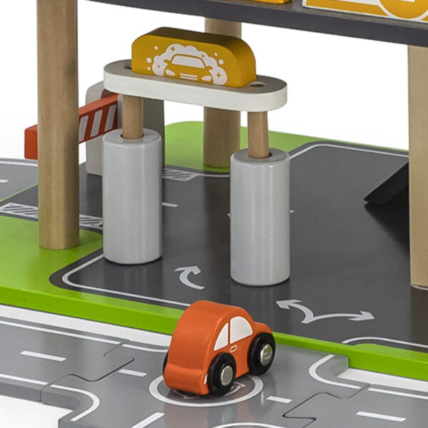 [อายุ 3+] ลานจอดรถและปั๊มน้ำมันจำลอง (Parking & Gas Station) [Viga] - Image 8