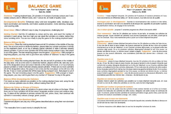 [อายุ 3+] บล็อกไม้สมดุลรูปช้างแสนสนุก (Balancing Game : Elephant) [Viga] - Image 8