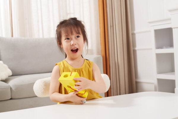 [อายุ 3+] ชุดฝึกร้อยเชือกหนูกินชีสแสนอร่อย (Wooden : Threading Cheese) [Viga] - Image 6