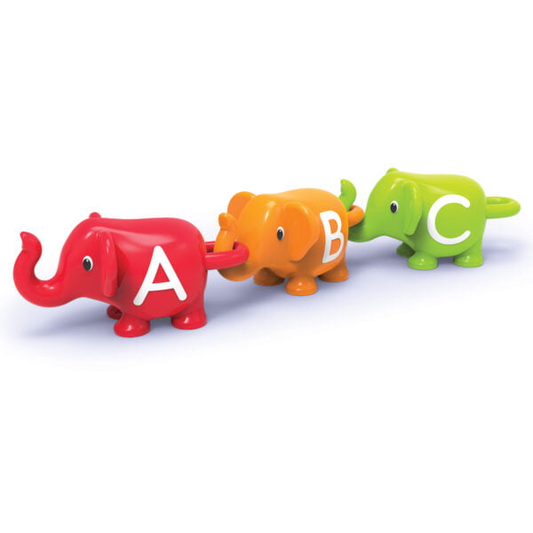 [อายุ 2+] ชุดขบวนพาเหรดช้าง ABC (SNAP-N-LEARN ABC ELEPHANTS) [Learning Resources] - Image 4