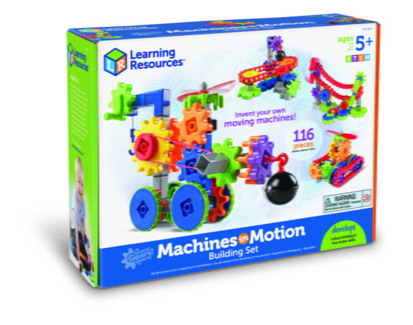 [อายุ 5+] ชุดตัวต่อเครื่องยนต์เกียร์เคลื่อนที่แสนสนุก (Gears Gears Gears : Machines in Motion) [Learning Resources] - Image 2