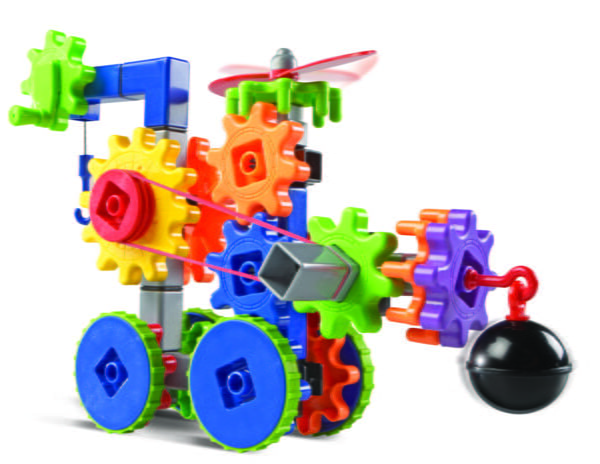 [อายุ 5+] ชุดตัวต่อเครื่องยนต์เกียร์เคลื่อนที่แสนสนุก (Gears Gears Gears : Machines in Motion) [Learning Resources] - Image 4