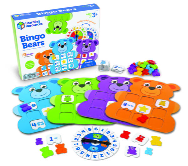 [อายุ 3+] เกมการ์ดบิงโกหมีแสนสนุก (Bingo Bears) [Learning Resources] - Image 2