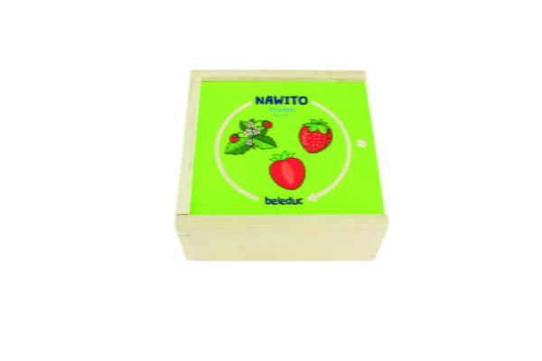 [อายุ 3+] เกมปริศนาการเจริญเติบโตของผลไม้ (Nawito : Fruits) [Beleduc] - Image 3