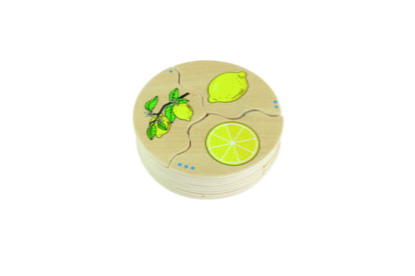 [อายุ 3+] เกมปริศนาการเจริญเติบโตของผลไม้ (Nawito : Fruits) [Beleduc]