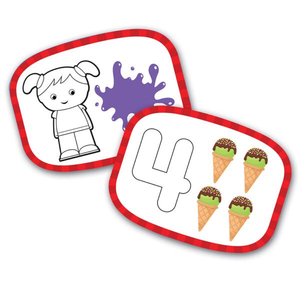 [อายุ 2+] ชุดเตรียมความพร้อมคณิตศาสตร์ และภาษาอังกฤษสำหรับเด็ก (Skill Builders : Toddler Skills) [Learning Resources] - Image 3