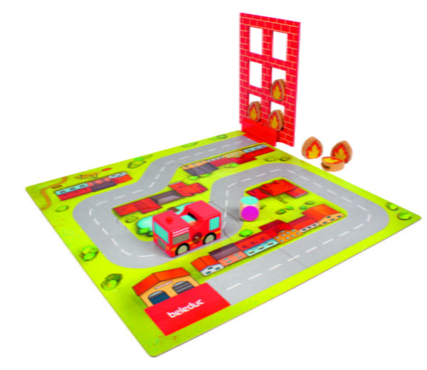 [อายุ 3+] ชุดเกมภารกิจกู้ภัยดับเพลิง (Fire Alarm) [Beleduc] - Image 3