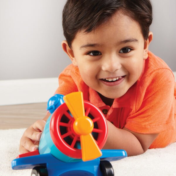 [อายุ 2+] ชุดประกอบแปลงร่างรถแข่ง เรือ และเครื่องบิน (1-2-3 BUILD IT CAR-PLANE-BOAT) [Learning Resources] - Image 4