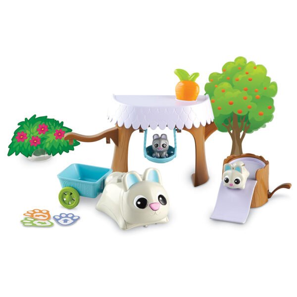 [อายุ 4+] ชุดเรียนรู้โค้ดดิ้งไปกับเพื่อนๆ กระต่ายน้อย (CODING CRITTERS : BOPPER WITH HIP & HOP) [Learning Resources]