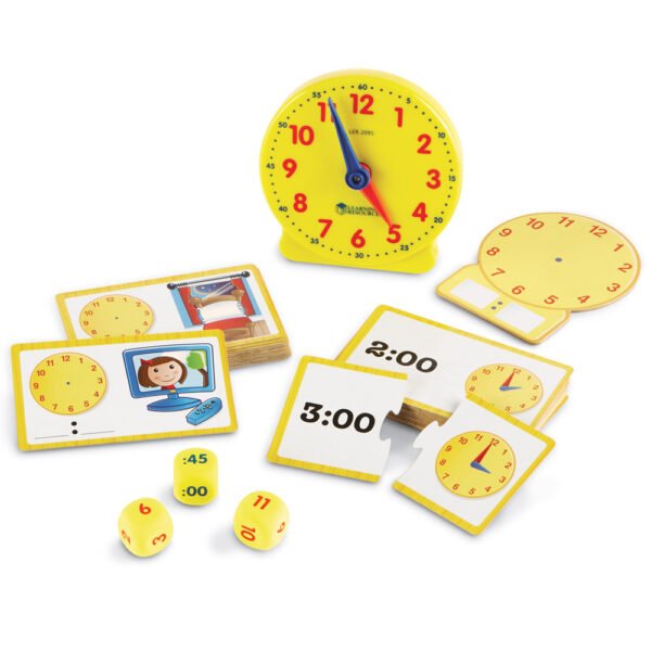 [อายุ 5+] ชุดกิจกรรมเรียนรู้เวลา (TIME ACTIVITY SET) [Learning Resources] - Image 2