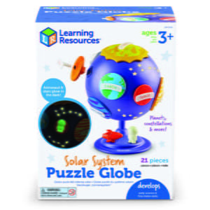 [อายุ 3+] โลกในระบบสุริยะถอดประกอบ สำหรับเด็ก (Solar System Puzzle Globe) [Learning Resources]