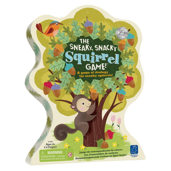 เกมเจ้ากระรอกแสนกล (The Sneaky Snacky Squirrel Game) [Educational Insights] - Image 2