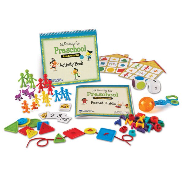 [อายุ 3+] ชุดการเรียนรู้เพื่อเตรียมความพร้อมให้กับเด็ก 3-5 ปี (All Ready For Preschool Readiness Kit) [Learning Resources] - Image 2