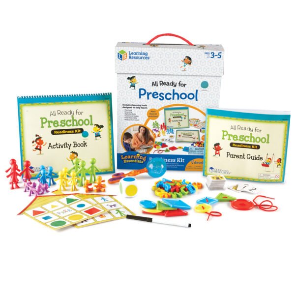 [อายุ 3+] ชุดการเรียนรู้เพื่อเตรียมความพร้อมให้กับเด็ก 3-5 ปี (All Ready For Preschool Readiness Kit) [Learning Resources]