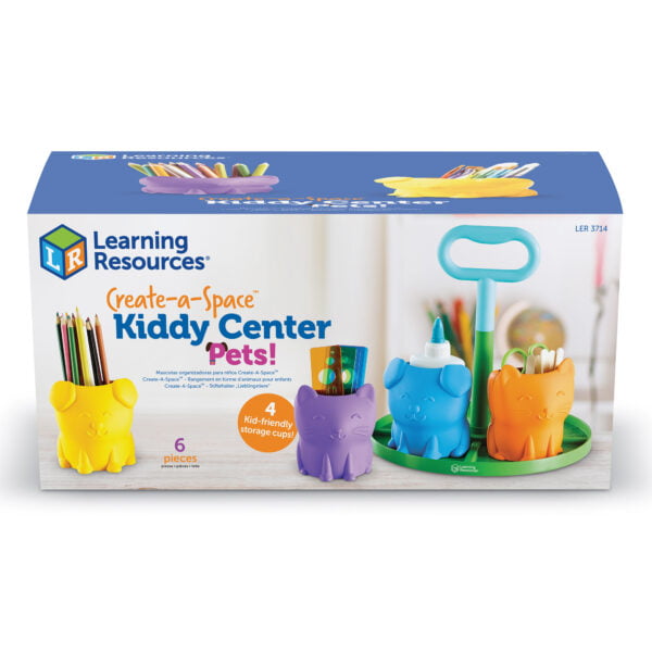 กล่องจัดระเบียบของ : สัตว์เลี้ยงแสนรัก (Kiddy Caddy : Pets) [Learning Resources]