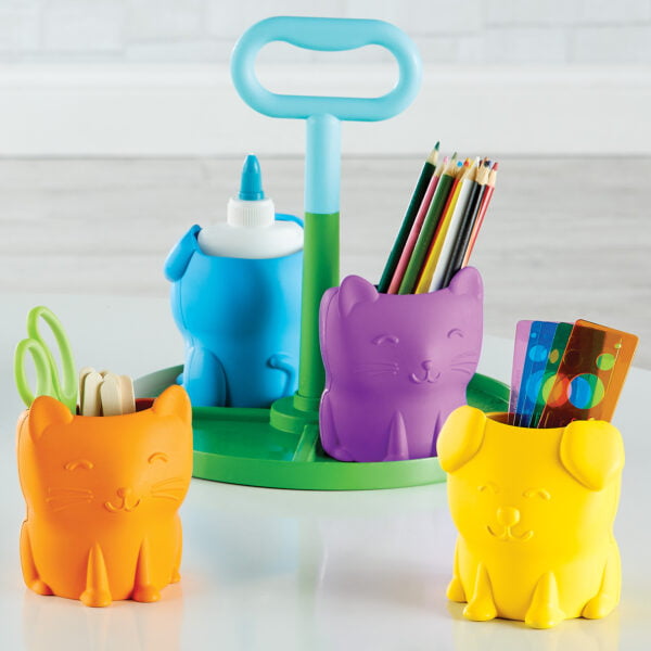 กล่องจัดระเบียบของ : สัตว์เลี้ยงแสนรัก (Kiddy Caddy : Pets) [Learning Resources] - Image 4