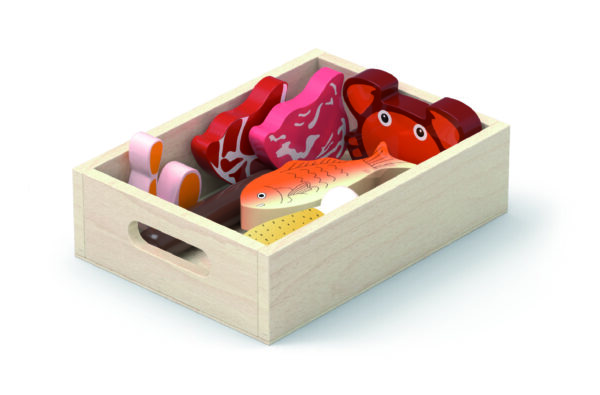 ชุดอาหารจำลองสำหรับแช่ในตู้เย็น (Fridge Food Set) [Viga] - Image 2