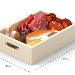 ชุดอาหารจำลองสำหรับแช่ในตู้เย็น (Fridge Food Set) [Viga]