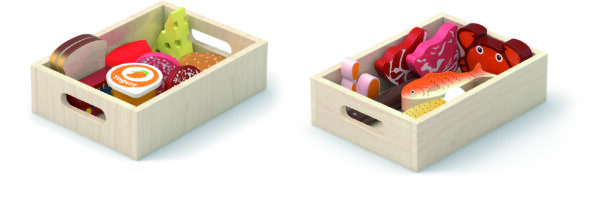 ชุดอาหารจำลองสำหรับแช่ในตู้เย็น (Fridge Food Set) [Viga] - Image 4