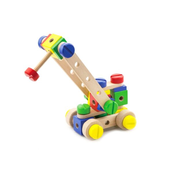 [อายุ 3+] ชุดตัวต่อก่อสร้างหลากสี 69 ชิ้น (Construction Set) [Viga] - Image 3