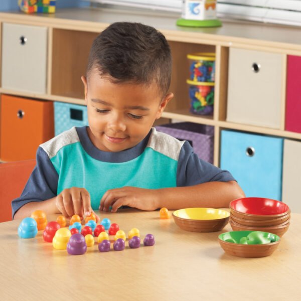 [อายุ 3+] ชุดฝึกจำแนกนกน้อยในรัง (BIRDS IN A NEST SORTING SET) [Learning Resources] - Image 3
