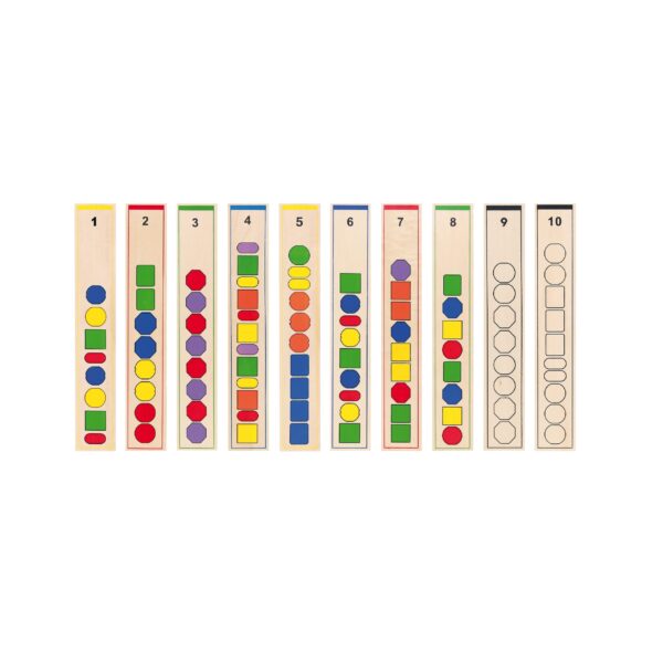 [อายุ 3+] ลูกปัดหลากสีพาเพลิน (Beads Sequence) [Viga] - Image 3