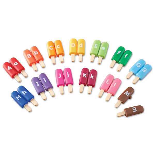 [อายุ 2+] ชุดเรียนรู้อักษร A-Z กับไอศครีมอัลฟาป๊อบ (SMART SNACK ALPHA POPS) [Learning Resources]