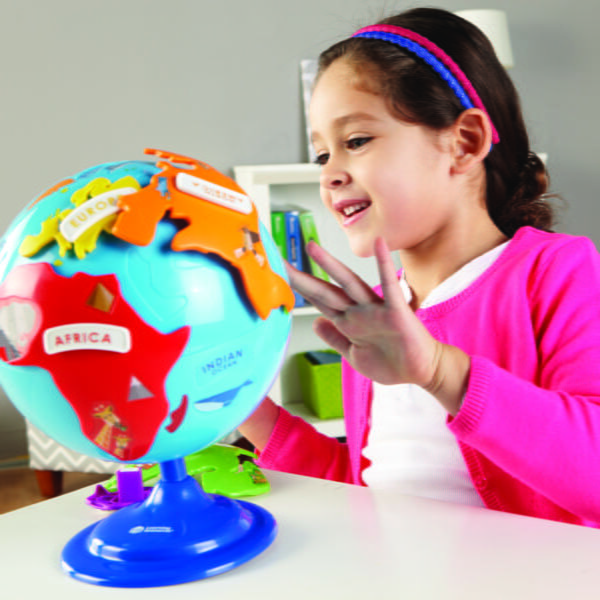 [อายุ 3+] ลูกโลกถอดประกอบสำหรับเด็ก (Puzzle Globe) [Learning Resources] - Image 6