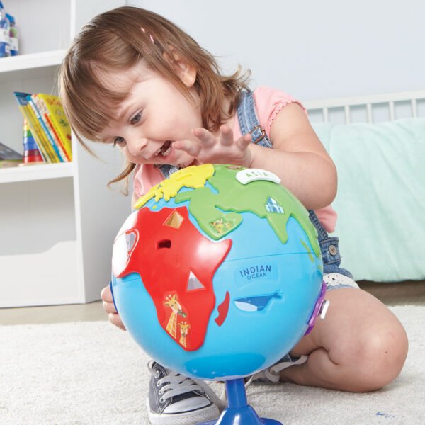[อายุ 3+] ลูกโลกถอดประกอบสำหรับเด็ก (Puzzle Globe) [Learning Resources] - Image 8