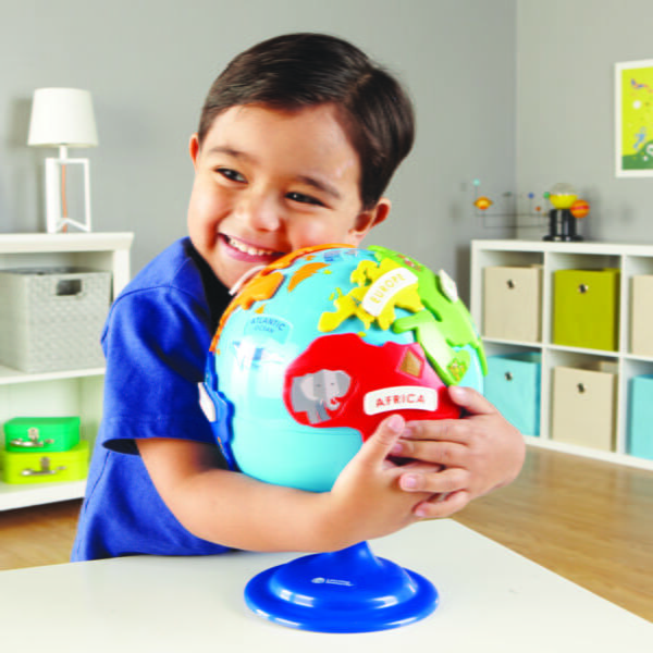 [อายุ 3+] ลูกโลกถอดประกอบสำหรับเด็ก (Puzzle Globe) [Learning Resources] - Image 7