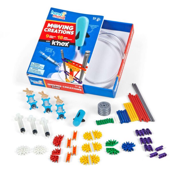[อายุ 8+] วิศวกรน้อยสร้างได้ (MOVING CREATIONS with K’NEX Teach) [Hand2Mind]