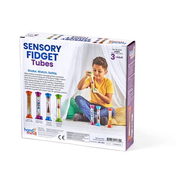 [อายุ 3+] หลอดน้ำวนสนใจ (Sensory Fidget Tubes) [Hand2Mind] - Image 2
