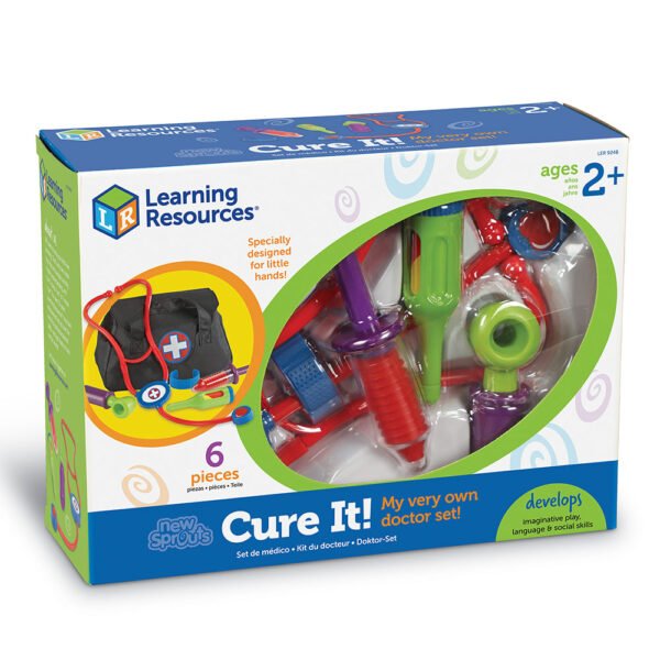 [อายุ 2+] ชุดจำลองคุณหมอตัวน้อย (NEW SPROUTS CURE IT)  [Learning Resources] - Image 2