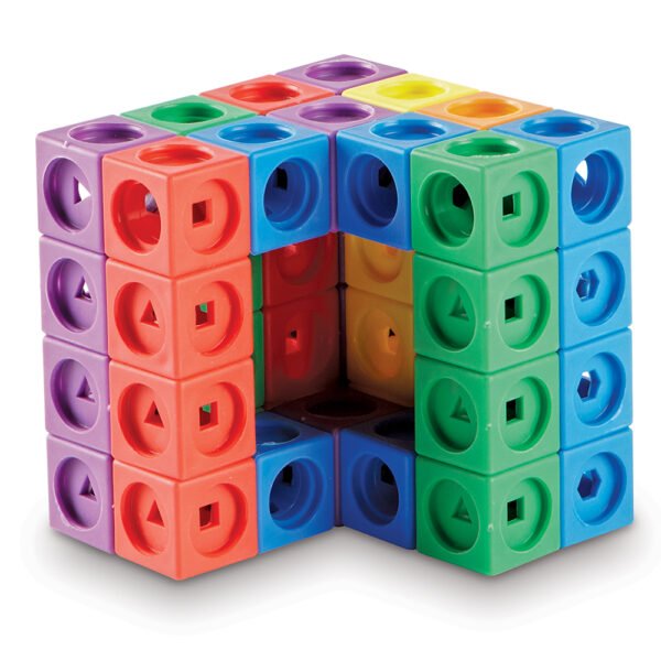 [อายุ 5+] ชุดลูกบาศก์ STEM หรรษา 100 ชิ้น (STEM EXPLORERS MATHLINK BUILDERS) [Learning Resources] - Image 3