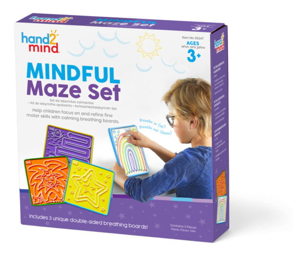 [อายุ 3+] Mindful Maze Set [Hand2Mind]